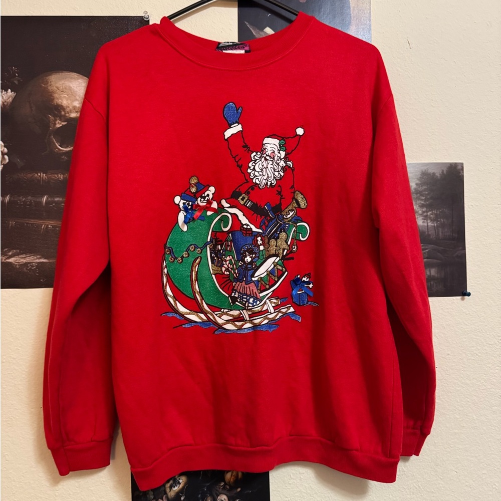 Santa Claus Red Sweater